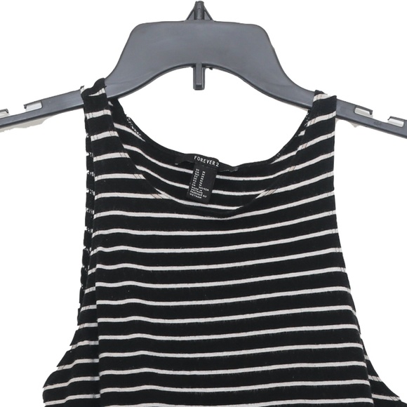 Forever 21 Striped Halter Dress - Picture 2 of 3